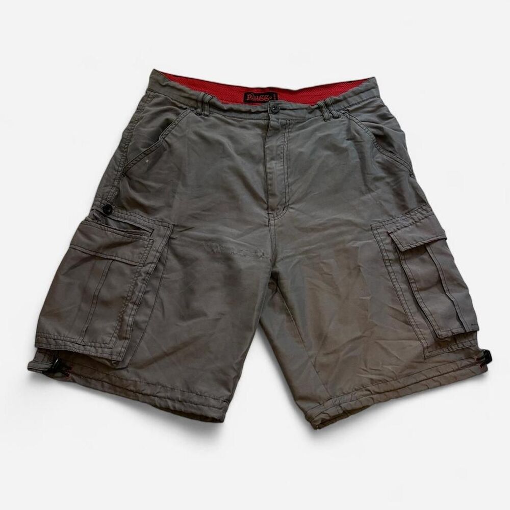 Plugg Jeans Co insane baggy Y2K VTG 90s over the knee fit surf boardshorts